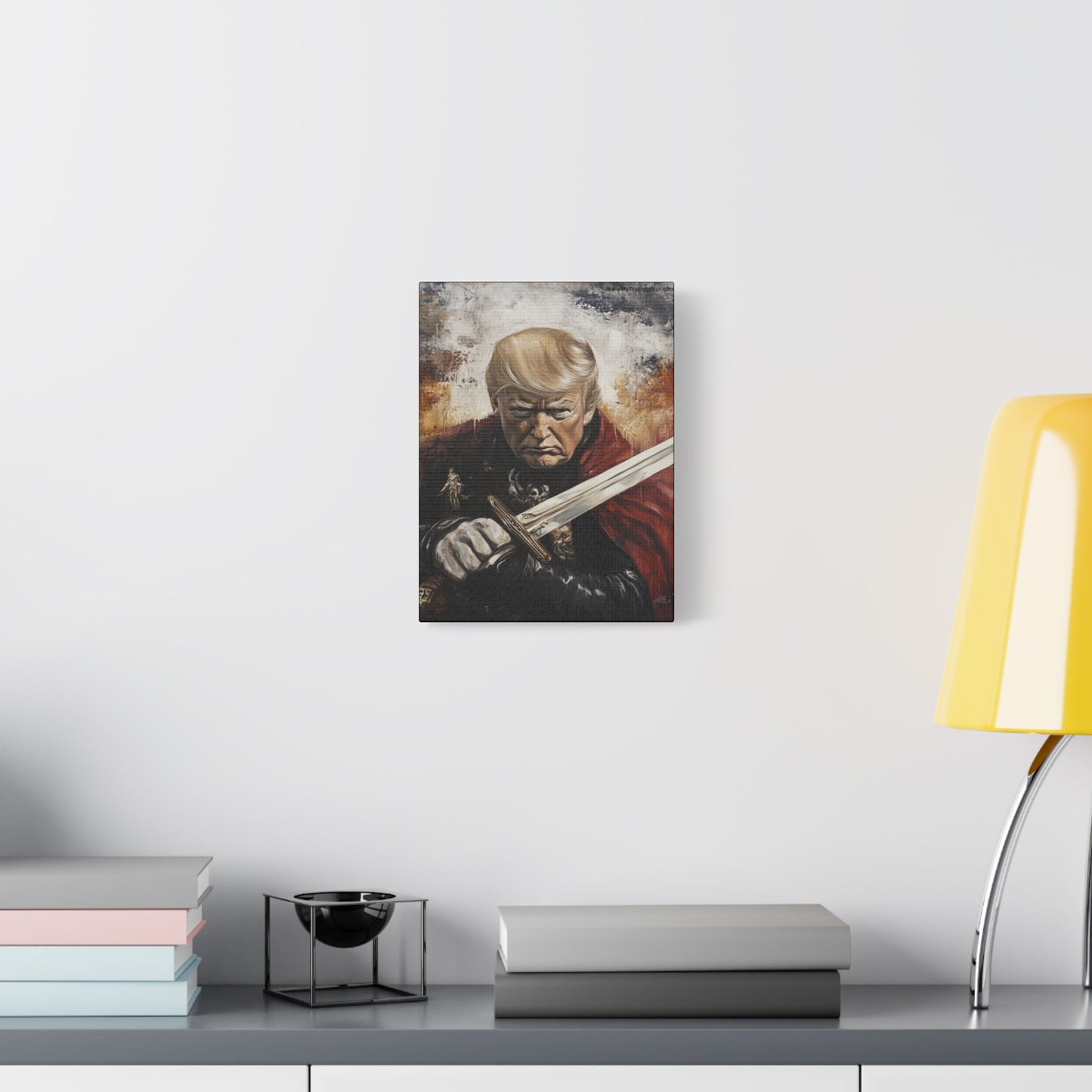 Heroic Canvas Art - Dramatic Portrait of a Leader