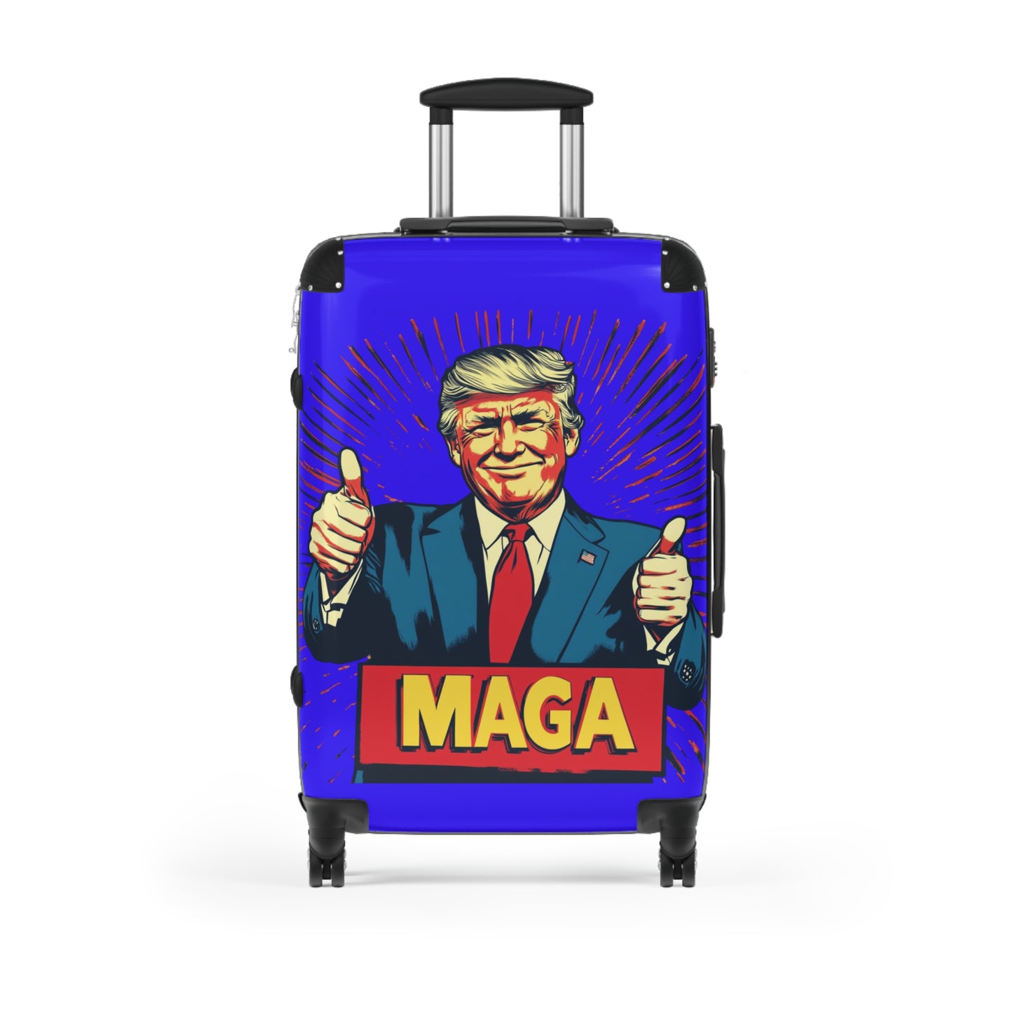 MAGA Travel Suitcase - Vibrant Carry-On for Political Enthusiasts
