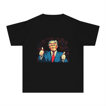 Youth Midweight Tee - Thumbs Up Graphic Shirt