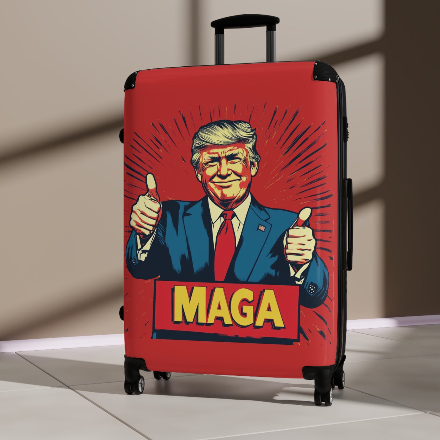 MAGA Carry-On Suitcase - Travel with Style and Patriotism