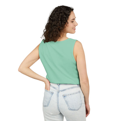 Unisex Garment-Dyed Tank Top - MAGA Graphic Tee for Political Enthusiasts