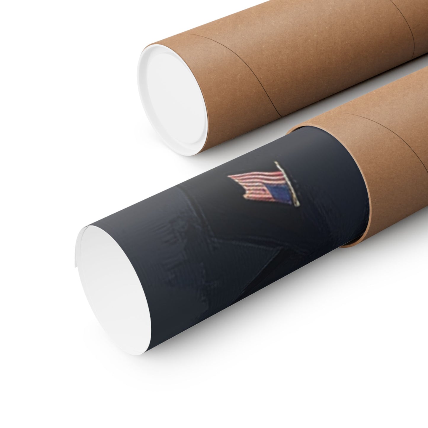 Patriotic Matte Vertical Poster - Bold Trump Artwork
