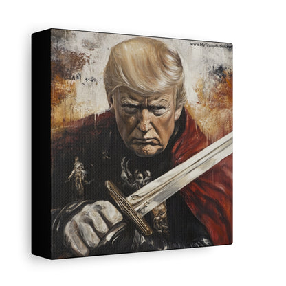 Heroic Canvas Art - Dramatic Portrait of a Leader