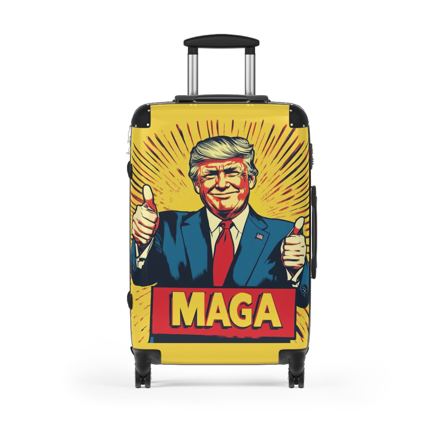 MAGA Themed Suitcase – Travel with Style and Patriotism