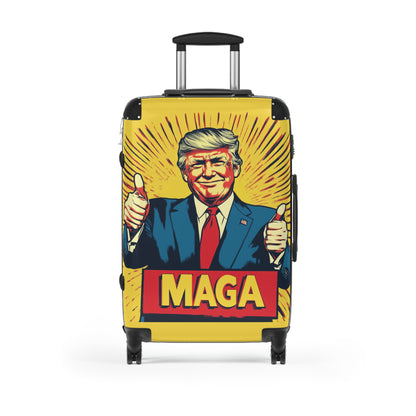 MAGA Themed Suitcase – Travel with Style and Patriotism