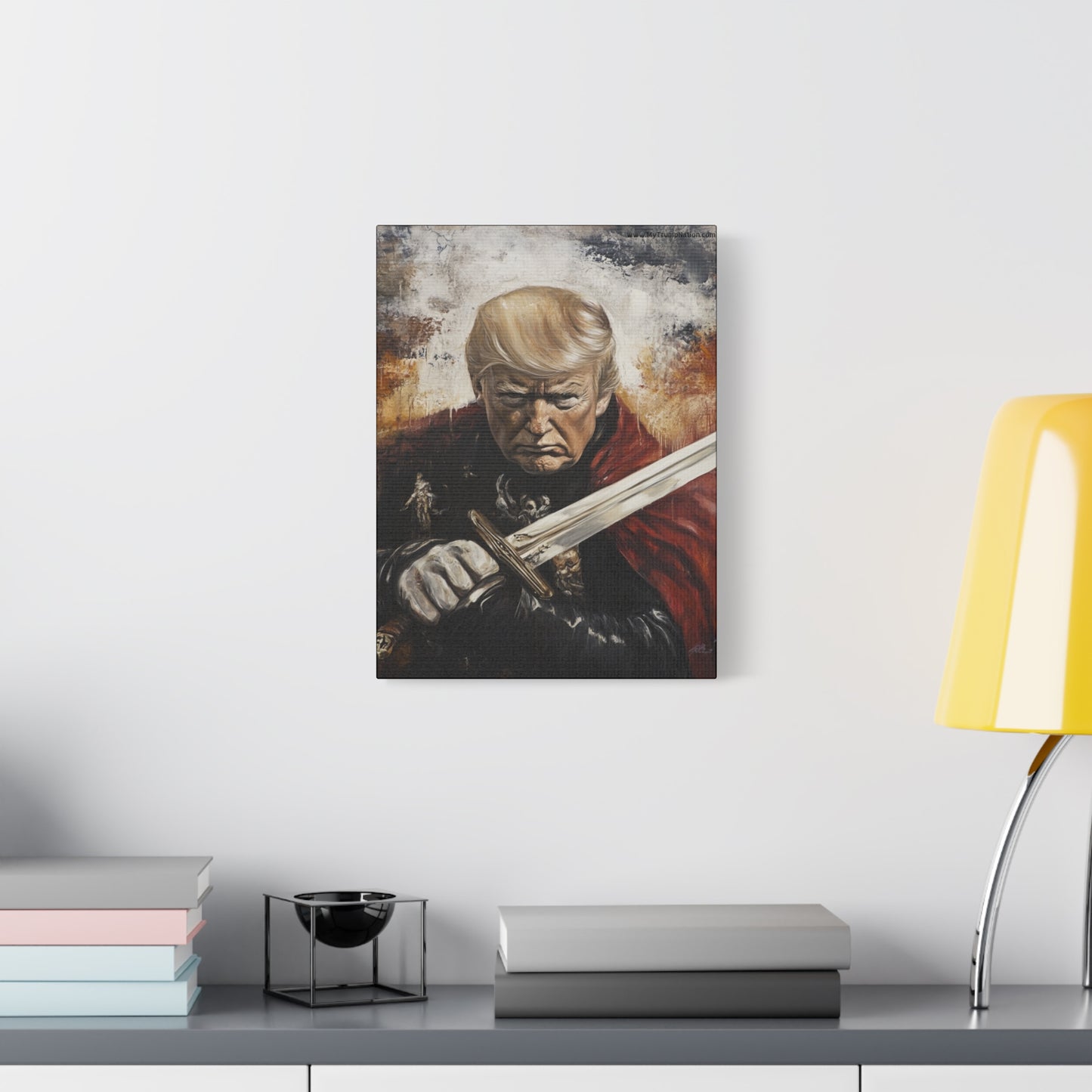 Heroic Canvas Art - Dramatic Portrait of a Leader