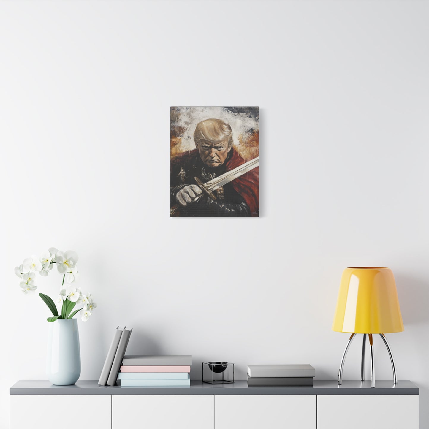 Heroic Canvas Art - Dramatic Portrait of a Leader