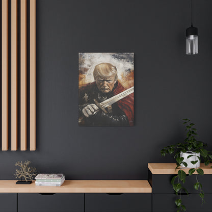 Heroic Canvas Art - Dramatic Portrait of a Leader