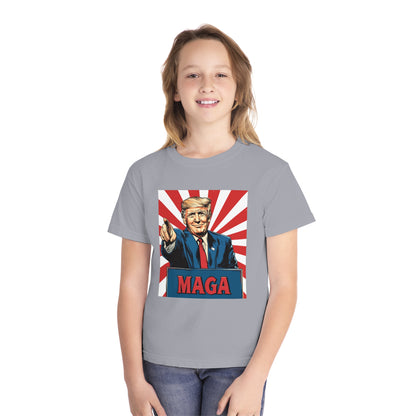 Youth Midweight Tee - MAGA Graphic T-Shirt for Kids