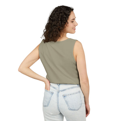 Unisex Garment-Dyed Tank Top - MAGA Graphic Tee for Political Enthusiasts