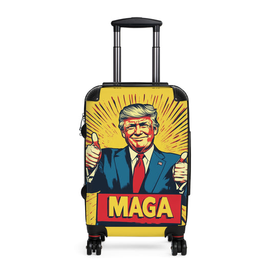 MAGA Themed Suitcase – Travel with Style and Patriotism
