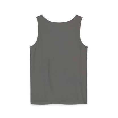 Unisex Garment-Dyed Tank Top - MAGA Graphic Tee for Political Enthusiasts