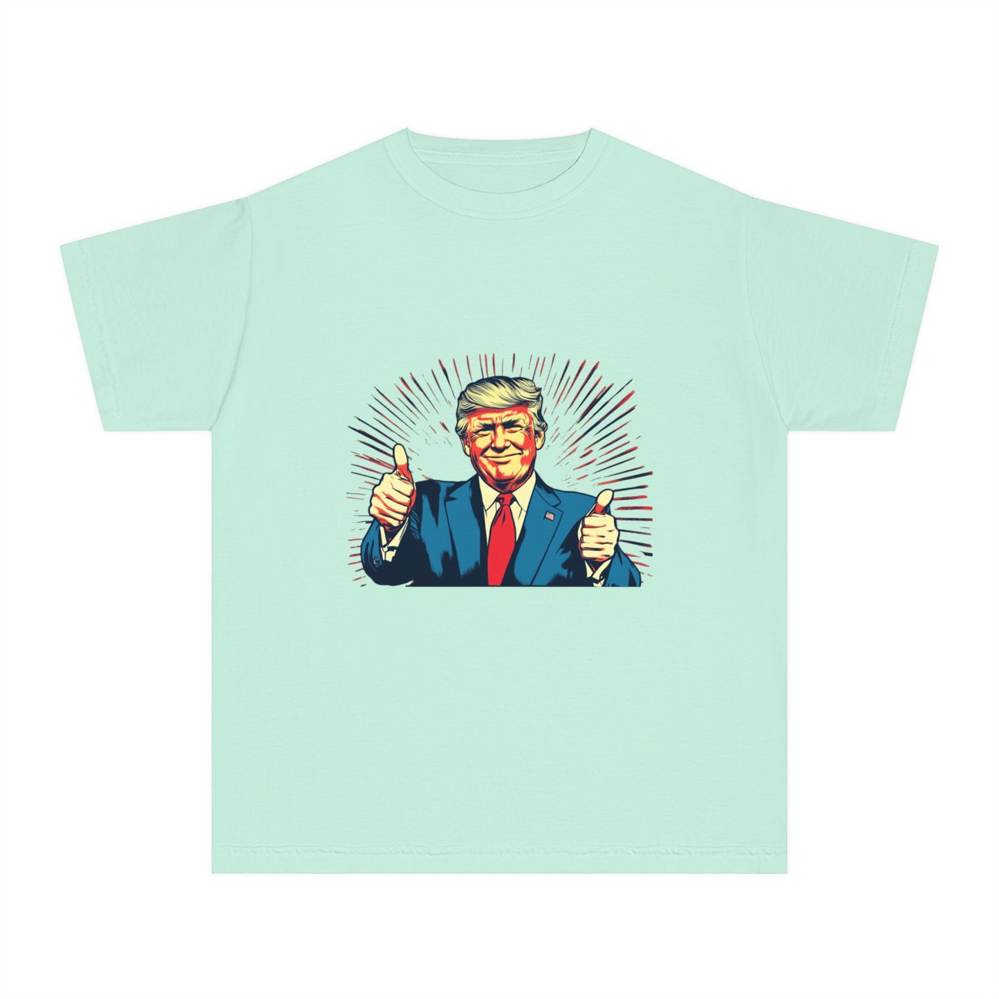 Youth Midweight Tee - Thumbs Up Graphic Shirt