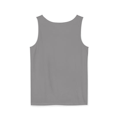 Unisex Garment-Dyed Tank Top - MAGA Graphic Tee for Political Enthusiasts